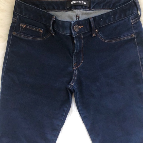 Express low rise skinny stretch leggings jeans - Picture 6 of 8